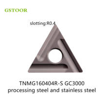 10PCS TNMG160404R S GC3000 TNMG160404L S GC3000 Cermet Lathe Cutter Inserts Turning Tools For Steel and Stainless Steel 2024 - buy cheap