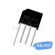 Puente rectificador de diodo monofásico, herramienta KBL410, KBL-410, 4A, 1000V, venta al por mayor, nuevo, 5 unids/lote 2024 - compra barato