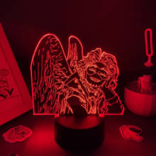 Манга 3D лампа Орел мой герой Академии аниме Рисунок светодиодный Ночные огни красочный день рождения подарки для друзей Спальня стол Декор 2024 - купить недорого
