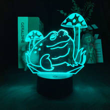 Cartoon Frog 3D Night Light Smart Phone Control LED Kawaii Baby Room Decor Creative Cartoon on The Table Lamp Gift for Children 2024 - buy cheap