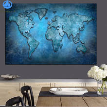 Pintura de diamantes arte abstrata, mapa do mundo inteiro bordado de diamantes diy ponto de cruz decoração de casa em mosaico 2024 - compre barato
