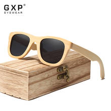 GXP Ретро Стиль натуральные квадратные поляризованные солнцезащитные очки мужские Повседневное очки 100% поляризованные линзы UV400 Для мужчин женские солнцезащитные очки Gafas 2024 - купить недорого