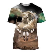 Lover Wolves 3D Print T shirt for Men Hidden Cute Dogs Street Clothing Brand Men Tops 2021 Fashion T shirts 2024 - buy cheap