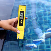 Тестер качества воды, измеритель температуры, измеритель температуры, ЖК-дисплей, измеритель Ph, TDS, карманный, цифровой, удобный для переноски, для плавания 2024 - купить недорого