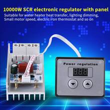 Artudatech 10000w scr regulador de tensão digital controle velocidade dimmer termostato ac 220v 80a 2024 - compre barato