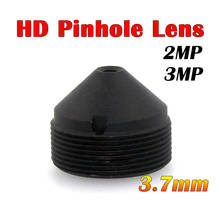 Lente de Pinhole HD CCTV 2MP 3MP 3,7mm lente M12 * 0,5 montaje mini 1/3 lente de cámara para cámaras CCTV de Seguridad 2024 - compra barato