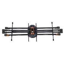 Tarot tl18t00 t18 fotografia aérea 25mm fibra de carbono planta proteção uav octocopter quadro kit 1270mm para rc fpv zangão 2024 - compre barato