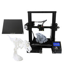 Ender-3X de alta precisão atualizado diy impressora 3d auto-montar impressão com placa de vidro imprimora 3d 2024 - compre barato