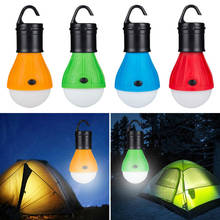 Mini Portable Lantern Tent Light LED Bulb Emergency Lamp Waterproof Outdoor Hanging Hook Flashlight For Camping  Saving Lamp 2024 - buy cheap