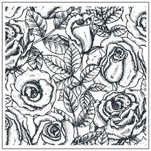 Rose bud flower background Transparent clear stamp for DIY Scrapbooking/Card Making/Kids Christmas Fun Decoration Supplies 2024 - buy cheap