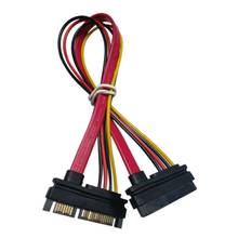 7+15 Pin Serial SATA Data power combo extension Cable 1pcs Serial Power Adapter Cable Hot Selling TA SATA To HDD Cable 2024 - buy cheap