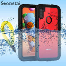 Funda impermeable para Samsung Galaxy A51 A11, cubierta de buceo a prueba de golpes para deportes al aire libre, fundas de natación resistentes al agua para Samsung A21 A01 2024 - compra barato