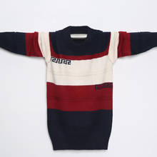 Suéter caxemira alta qualidade para crianças, pulôver quente cardigã meninos de lã 100-160 cm 2024 - compre barato