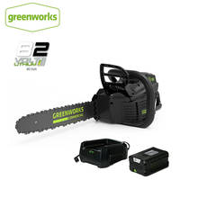 Профессиональная бесщеточная бензопила Greenworks GCS180 82 в 18 дюймов, Коммерческая серия, 5Ah, литиевая батарея, зарядное устройство в комплекте, бесплатный возврат 2024 - купить недорого