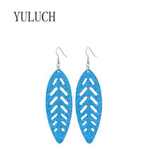 YULUCH Elegant leaf pendant earrings for women acrylic delicate casual accessories fashion personality jewelry women girls 2024 - buy cheap