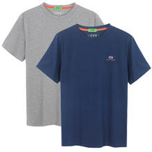 Men Brand T-shirt Summer high quality Solid cotton men's t shirt Short Sleeve Tee Shirts Casual Tops Tees 2024 - buy cheap