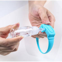 Portable Sillicone Sterilization Soap Bracelet Wristband Hand Dispenser Band Squeeze Bottle for Everyone 2024 - buy cheap