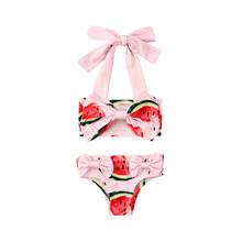 New Kids Girls Watermelon Swimwear Swimsuit Bikini Bathing Suit Swimming Beachwear 2024 - buy cheap