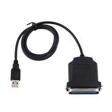 Adaptador de Cable de escáner de impresora IEEE 1284 de alta calidad USB a puerto paralelo LPT1 de 36 pines 2024 - compra barato