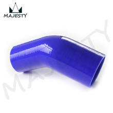 64mm-70mm Racing Silicone Hose Hose 45 Degree Reducer Elbow Pipe Intercooler Turbo Brand new blue 2024 - buy cheap