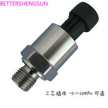 Transmissor de pressão pt1100ac do sensor 0-20mpa 30bar 4-20ma 0-10v 0-5 do compressor de ar 2024 - compre barato