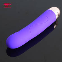 Vibrador curvo de silicone, plugue anal com vibração para estimulação do ponto g e clitóris, brinquedo sexual para mulheres 2024 - compre barato