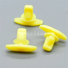 100PCS POM Yellow Door Window Weatherstrip Retainer Clip Auto Fastener Clips Car Clips And Plastic Fasteners Automotive 2024 - buy cheap