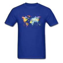 3D T Shirt THE COLORFUL WORLD 100% Cotton Male Tops Shirts New Arrival Short Sleeve Men T-Shirt Summer Fall Tops Shirts 2024 - buy cheap