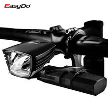 Easydo Профессиональный велосипедный головной светильник USB Перезаряжаемый MTB дорожный велосипедный руль передний светильник водонепроницаемый светодиодный фонарь 4400mAh 2024 - купить недорого