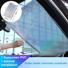 Car Windshield Sun Shade Automatic Retractable Thermal Curtains Auto Windshield Vehicle Blocking Shield Reflector For SUV Trucks 2024 - buy cheap