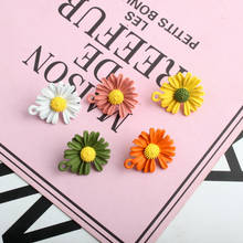 10Pcs/Lot New Colorful Enamel Small Daisy Flower Charms For Bracelet Earring Necklace Pendants Alloy Jewelry Making Findings 2024 - buy cheap
