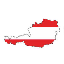 Interesting Austria Flag Car Sticker Accessories Car Styling Decal Vinyl Car Window Cover Scratches Waterproof  PVC  Car Decal 2024 - buy cheap