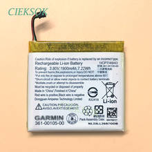 Batería de iones de litio para navegador Garmin EDGE 361, 00105, 1030, repuesto 2024 - compra barato