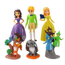 6Pcs/Set  Disney Hot Movies 6.5-13cm Princess Sofia The First PVC Anime Action Figures Toys Cartoon Cute Dolls For Kids Girls Gi 2024 - buy cheap