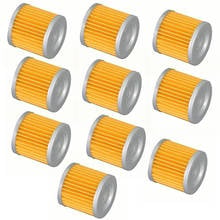 10pcs Motorcycle Oil Filter For Kawasaki ATV KFX400 KFX 400 Cat 400 Dual Sport  XC Enduro Arctic DVX 2024 - buy cheap