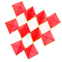 Outdoor Fun Sports 3D Red Diamond kite  Good Flying 2024 - buy cheap
