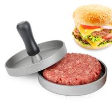 Hambúrguer preto, prensa de hambúrguer, molde para recheios de carne, hambúrguer, diâmetro de 4.7 ''/12cm, moldes de pizza 2024 - compre barato