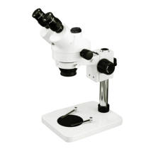 7X-45X зум тринокулярный микроскоп большое основание 100 мм рабочее расстояние пайки микроскоп 2024 - купить недорого