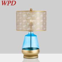 WPD-Lámparas de mesa contemporáneas creativo decorativo, luz de escritorio E27, LED para el hogar, vestíbulo, sala de estar, oficina y dormitorio 2024 - compra barato
