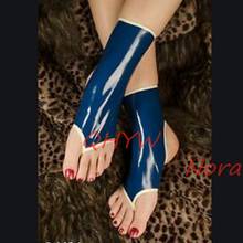 Exotic Sexy Lingerie Women Girl Handmade Latex Socks Cekc Zentai Customize Size Short Sock Cosplay Costumes 2024 - buy cheap