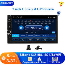 Android 2 Din Car radio Multimedia Video Player Universal auto Stereo GPS MAP For Volkswagen Nissan Hyundai Kia toyata CR-V Mic 2024 - buy cheap
