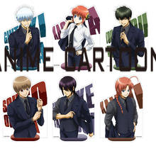 GINTAMA Stand Figure Display Model Plate Anime Acrylic Fashion Desktop Toy Sakata Gintoki Kagura Shimura Shinpachi Okita Sougo 2024 - buy cheap