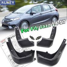 Car Mud Flaps For Honda Fit Jazz GK5 MK3 2014 2015 2016 2017 Mudflaps Splash Guards Mudguards Front Rear Accessories 2024 - buy cheap