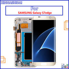 Pantalla LCD de 100% "para Samsung Galaxy S7 Edge, montaje de digitalizador con pantalla táctil, SM-G935F, G935, G935F, 5,5 2024 - compra barato