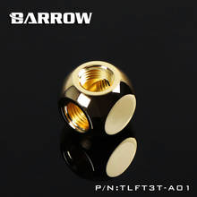 Barrow TLFT3T-A01 G1 / 4 "X3 black white silver Gold three left cubic Adapter Water cooling accessories PC water cooling 2024 - buy cheap