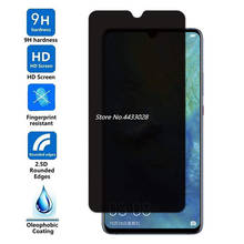 2.5D Privacy Tempered Glass For Huawei Mate 20 X Anti Spy Protective Film For Huawei Mate 20 20X Anti Peeping Screen Protector 2024 - buy cheap