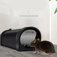 Trampa para ratones vivos, trampa para ratones pequeña, reutilizable, de plástico, para Control de plagas 2024 - compra barato