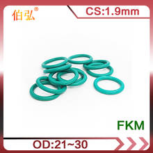 Fluororubber O-Ring 5PCS/lot FKM Sealing CS 1.9mm OD21/22/23/24/25/26/27/28/29/30mm O-Ring Seal Gasket Ring 2024 - buy cheap