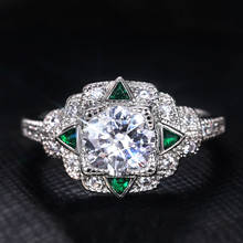 Huitan moda versátil estilo feminino anéis de dedo alta qualidade cor prata festa casamento uso diário acessórios jóias na moda 2024 - compre barato