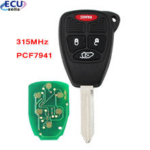 1pc x 3 + 1b chave remota para chrysler 315mhz OHT692713AA-OHT692427AA-MSN5WY72XX-PCF7941 chip 2024 - compre barato